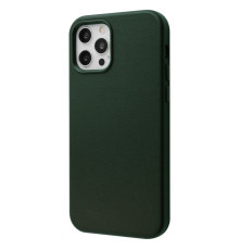 Чохол WAVE Premium Leather Edition Case with Magnetic Ring iPhone 13 Pro sequoia green