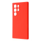 Чохол WAVE Full Silicone Cover Samsung Galaxy S25 Ultra red