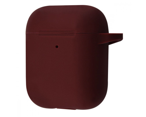 Чохол Silicone Case New for AirPods 1/2 bordo 2001000144815