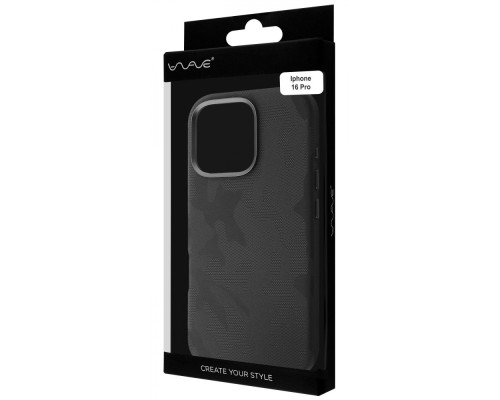 Чохол WAVE Khaki Case with Magnetic Ring iPhone 16 Pro black 2003000170610