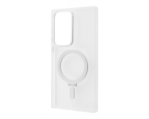 Чохол WAVE Attraction Case with Magnetic Ring Samsung Galaxy S23 Ultra white