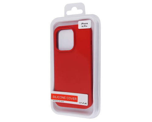 Чохол WAVE Full Silicone Cover iPhone 14 Pro red