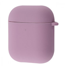 Чохол Silicone Case Full for AirPods 1/2 black currant