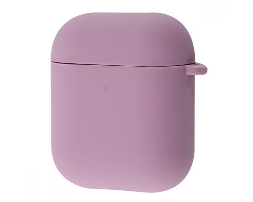 Чохол Silicone Case Full for AirPods 1/2 black currant