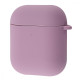 Чохол Silicone Case Full for AirPods 1/2 black currant