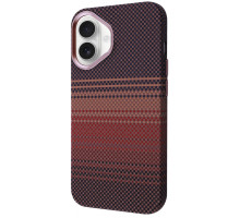 Чохол WAVE Gleam Case with Magnetic Ring iPhone 16 gold stripes 2003000234749