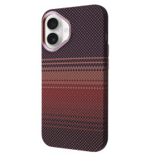 Чохол WAVE Gleam Case with Magnetic Ring iPhone 16 gold stripes 2003000234749
