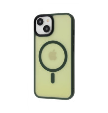 Чохол WAVE Matte Insane Case with Magnetic Ring iPhone 14 green