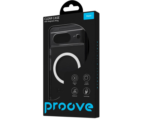 Чохол Proove Clear Case with Magnetic Ring Google Pixel 8 transparent 2003000258912