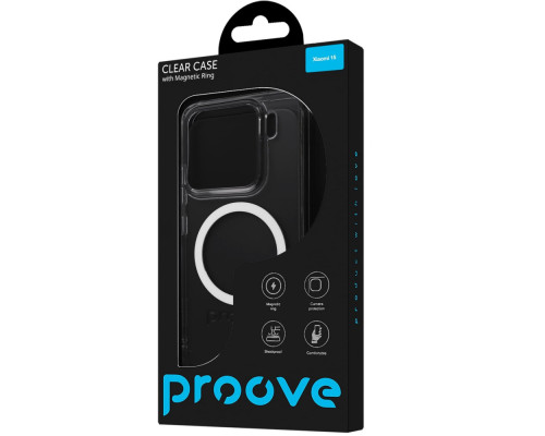 Чохол Proove Clear Case with Magnetic Ring Xiaomi 15 transparent 2003000259018