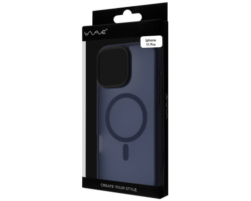 Чохол WAVE Matte Insane Case with Magnetic Ring iPhone 11 Pro midnight blue