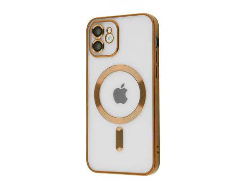 Чохол Metal Matte Case with Magnetic Ring iPhone 12 Pro Max gold 2001001777647