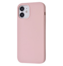 Чохол WAVE Full Silicone Cover iPhone 12 mini pink sand