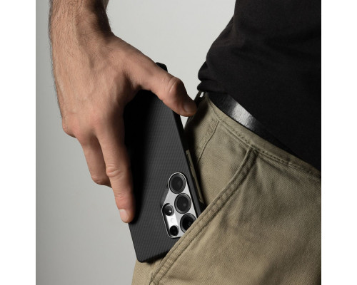 Чохол Proove Carbon Slim with Magnetic Ring Samsung Galaxy S26 black 2003000281071 6901147098148