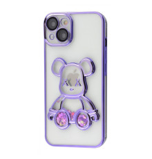 Чохол Shining Bear Case iPhone 14 purple 2001000935567