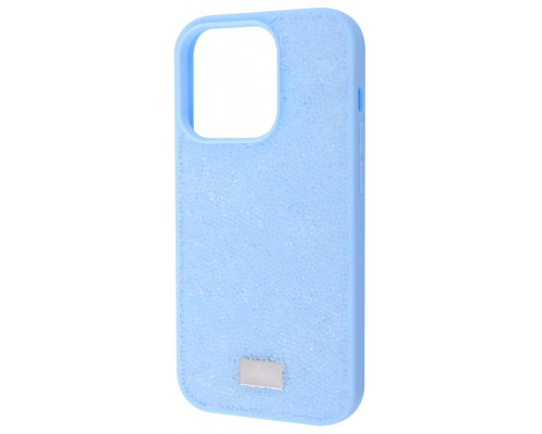 Чохол Bling World Rock Diamond (TPU) iPhone 14 Pro sierra blue