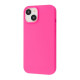 Чохол WAVE Full Silicone Cover iPhone 14 barbie pink