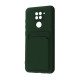 Чохол WAVE Colorful Pocket Xiaomi Redmi Note 9 dark green