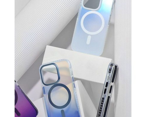 Чохол WAVE Premium Shadow Star Case with Magnetic Ring iPhone 15 blue 2001001668884