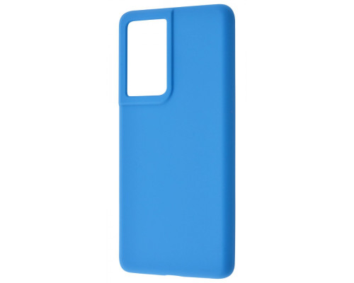 Чохол WAVE Full Silicone Cover Samsung Galaxy S21 Ultra (G998B) blue