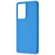 Чохол WAVE Full Silicone Cover Samsung Galaxy S21 Ultra (G998B) blue