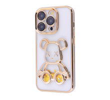 Чохол Shining Bear Case iPhone 15 Pro gold 2001001870676