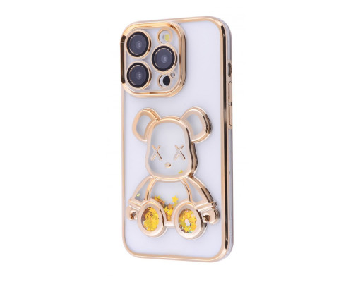 Чохол Shining Bear Case iPhone 15 Pro gold 2001001870676