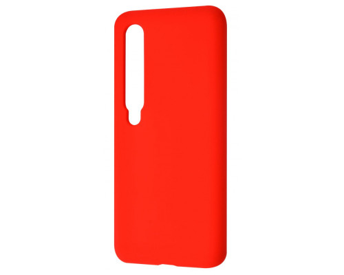 Чохол WAVE Full Silicone Cover Xiaomi Mi 10/Mi 10 Pro red
