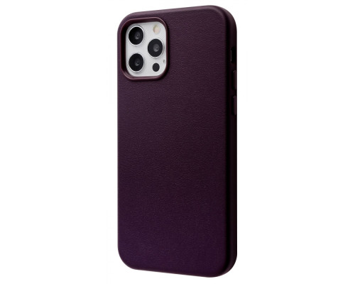 Чохол WAVE Premium Leather Edition Case with Magnetic Ring iPhone 13 dark cherry 2001000817269