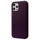 Чохол WAVE Premium Leather Edition Case with Magnetic Ring iPhone 13 dark cherry 2001000817269