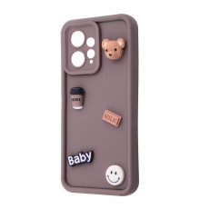 Чохол Pretty Things Case Xiaomi Redmi Note 12 4G brown/bear