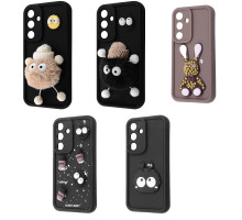 Чохол Pretty Things Case Samsung Galaxy A35 brown/fluffy white 2003000225358