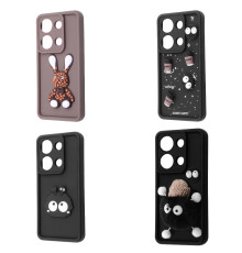 Чохол Pretty Things Case Xiaomi Redmi Note 13 Pro 4G/Poco M6 Pro 4G/Redmi Note 14s brown/fluffy white 2003000225440