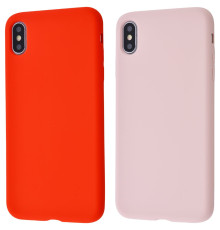 Чохол WAVE Full Silicone Cover iPhone Xs Max dark bue