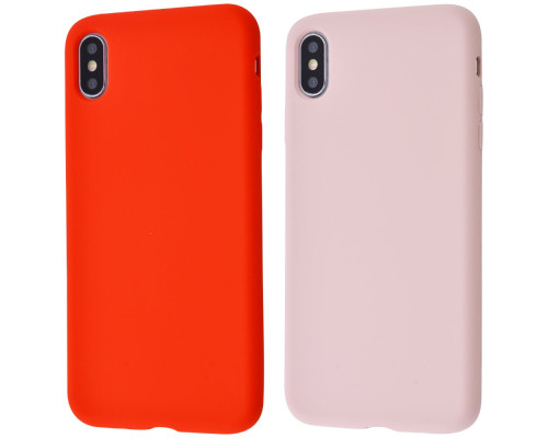 Чохол WAVE Full Silicone Cover iPhone Xs Max dark bue