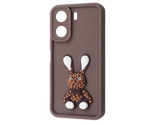 Чохол Pretty Things Case Xiaomi Redmi 13C 4G/Poco C65 brown/rabbit 2001001904661