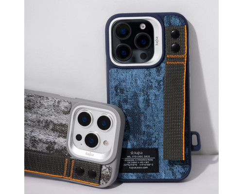 Чохол Kajsa Outdoor Collection Tie Dye with Magnetic Ring iPhone 16 Pro Max gray 2003000171099