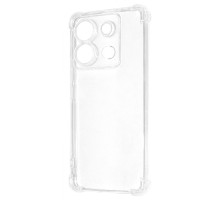 Чохол WXD Силікон 0.8 mm HQ Xiaomi Redmi Note 13 Pro 5G/Poco X6 5G clear