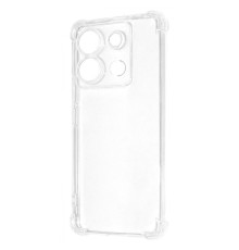 Чохол WXD Силікон 0.8 mm HQ Xiaomi Redmi Note 13 Pro 5G/Poco X6 5G clear