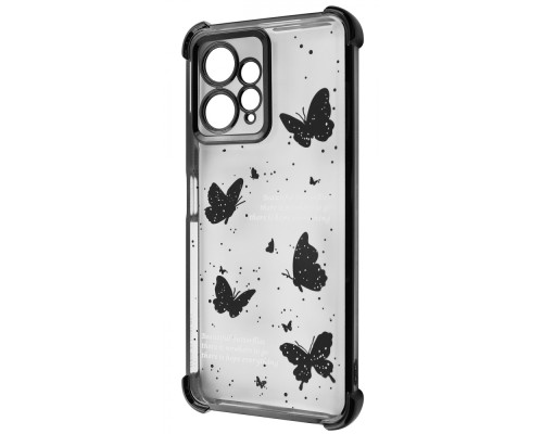 Чохол WAVE Winkie Xiaomi Redmi Note 12 4G black/butterfly 2003000254457
