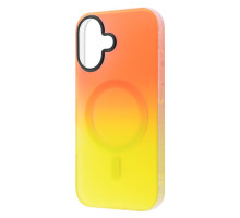 Чохол WAVE Matte Gradient Colors with Magnetic Ring iPhone 16 orange/yellow 2003000175585