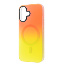 Чохол WAVE Matte Gradient Colors with Magnetic Ring iPhone 16 orange/yellow 2003000175585