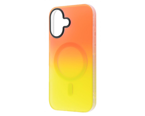 Чохол WAVE Matte Gradient Colors with Magnetic Ring iPhone 16 orange/yellow 2003000175585