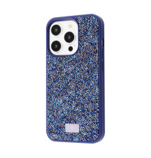 Чохол Bling World Rock Diamond (TPU) iPhone 15 Pro blue titanium 2001001851316