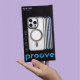 Чохол Proove Blur Case with Magnetic Ring iPhone 14 Pro natural titanium 2001001971403 6901129447520