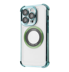 Чохол Glossy Case with Magnetic Ring iPhone 15 Pro green