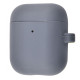 Чохол Silicone Case Slim with Carbine for AirPods 2 gray