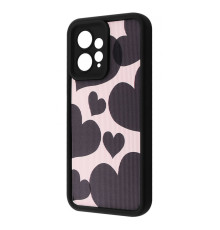 Чохол WAVE Artfull Case Xiaomi Redmi Note 12 4G black hearts