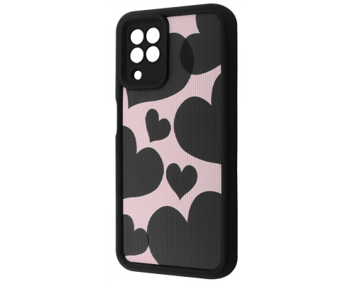 Чохол WAVE Artfull Case Samsung Galaxy A22/M22/M32 (A225F/M225F/M325F) black hearts
