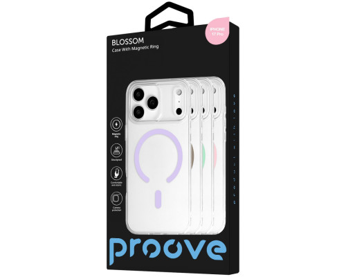 Чохол Proove Blossom Case with Magnetic Ring iPhone 17 Pro desert titanium 2003000255805 6901142140408